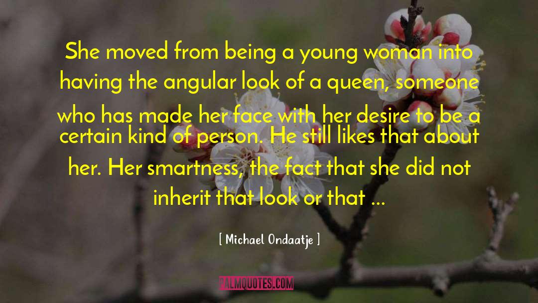 Queen B quotes by Michael Ondaatje