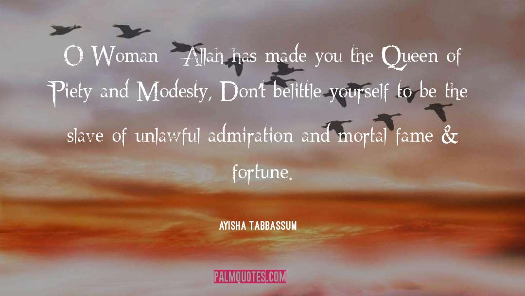 Queen Beauty quotes by Ayisha Tabbassum