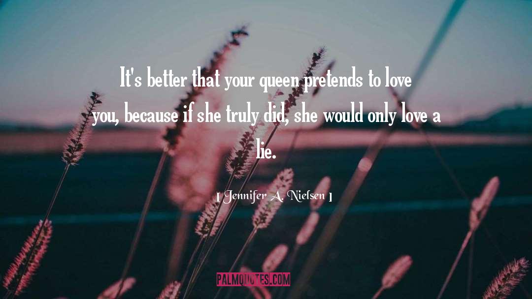 Queen quotes by Jennifer A. Nielsen