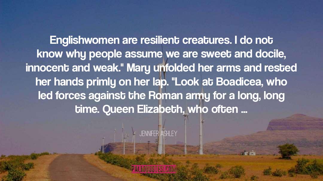 Queen Roshana quotes by Jennifer Ashley
