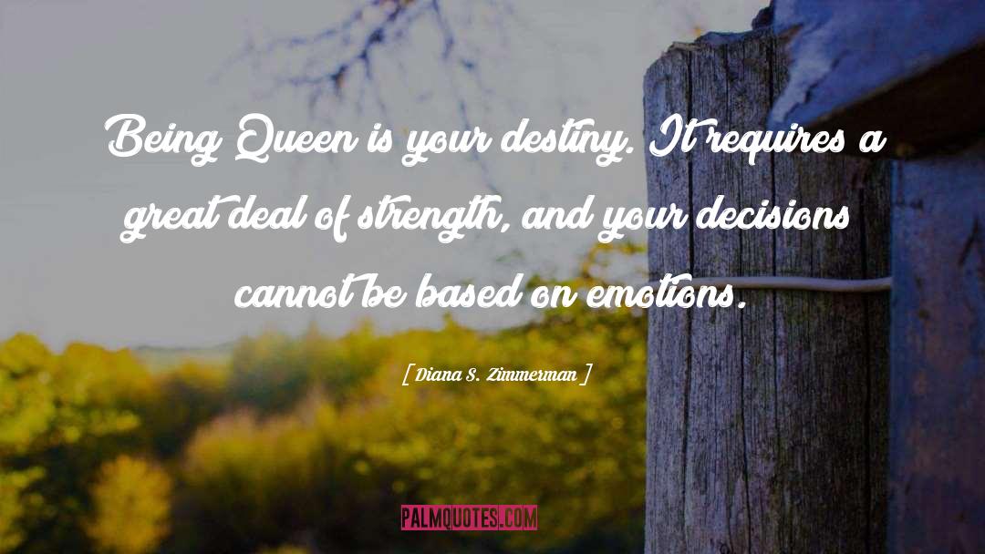 Queen S Guard quotes by Diana S. Zimmerman