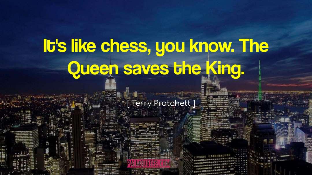 Queens Gambit Chess quotes by Terry Pratchett