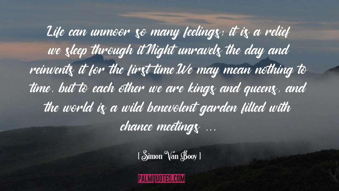 Queens quotes by Simon Van Booy