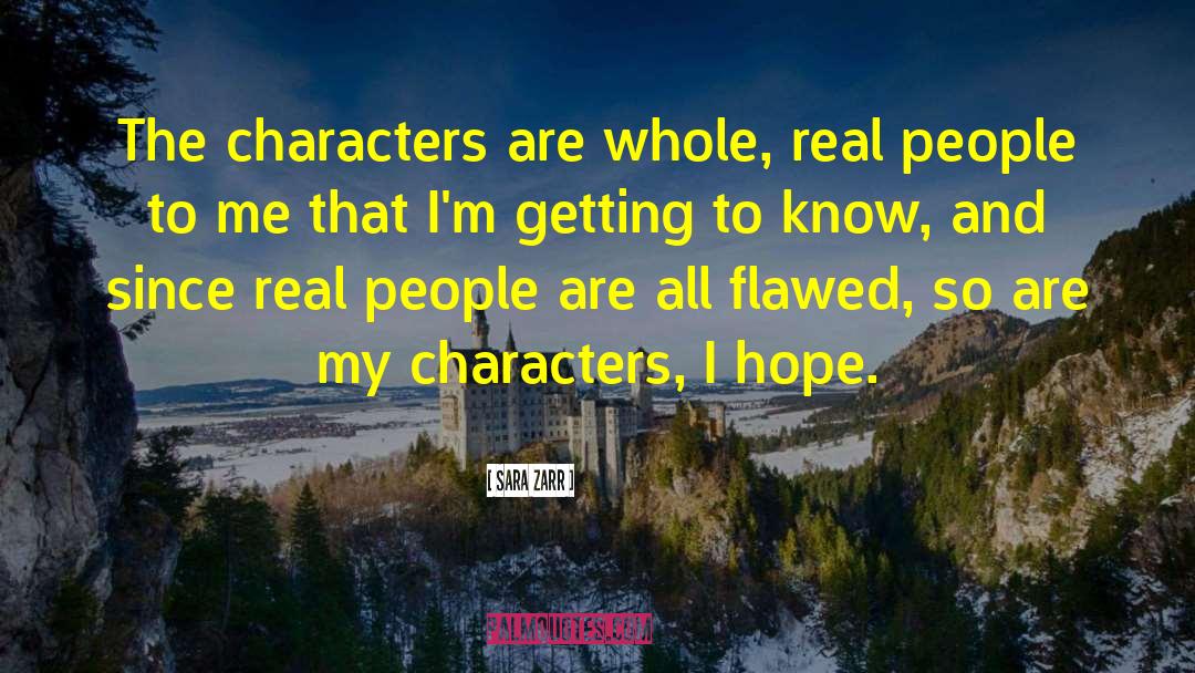 Queer Characters quotes by Sara Zarr