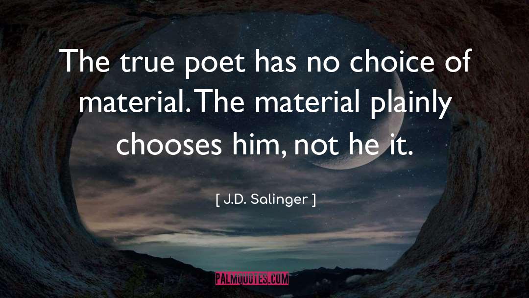 Queer Poet quotes by J.D. Salinger