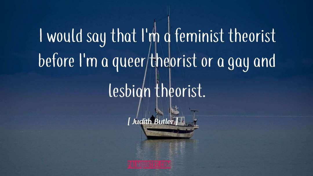 Queer quotes by Judith Butler