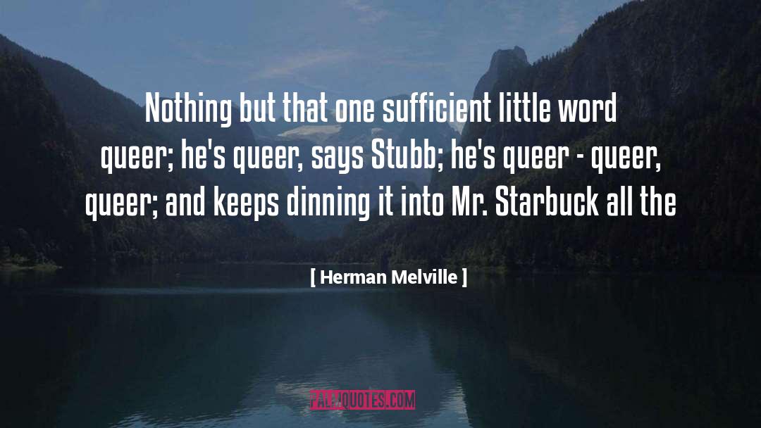 Queer quotes by Herman Melville