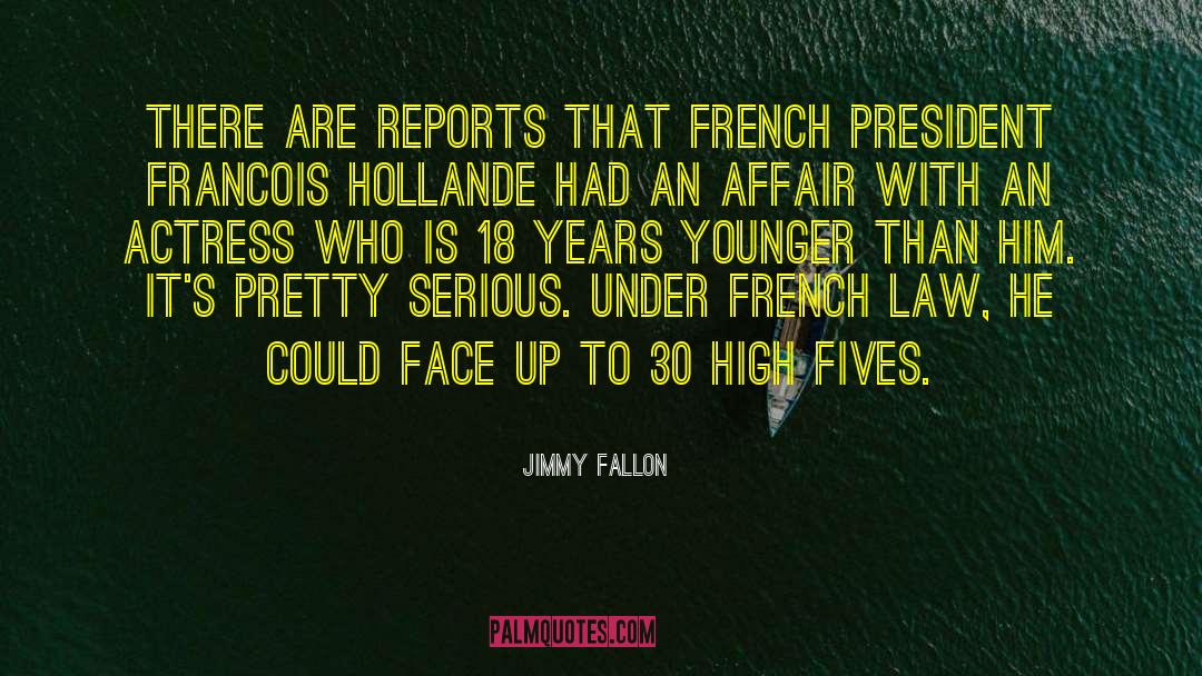 Quelconque French quotes by Jimmy Fallon