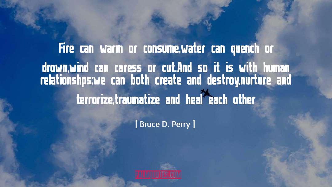 Quench quotes by Bruce D. Perry