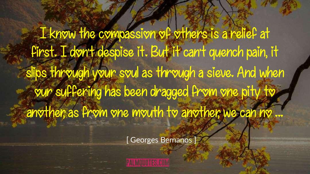 Quench quotes by Georges Bernanos