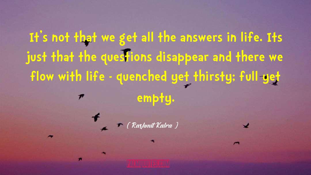 Quenched quotes by Rashmit Kalra
