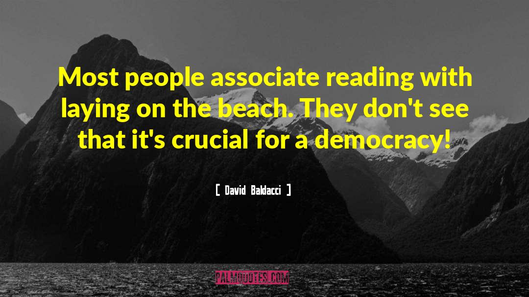 Quente Beach quotes by David Baldacci