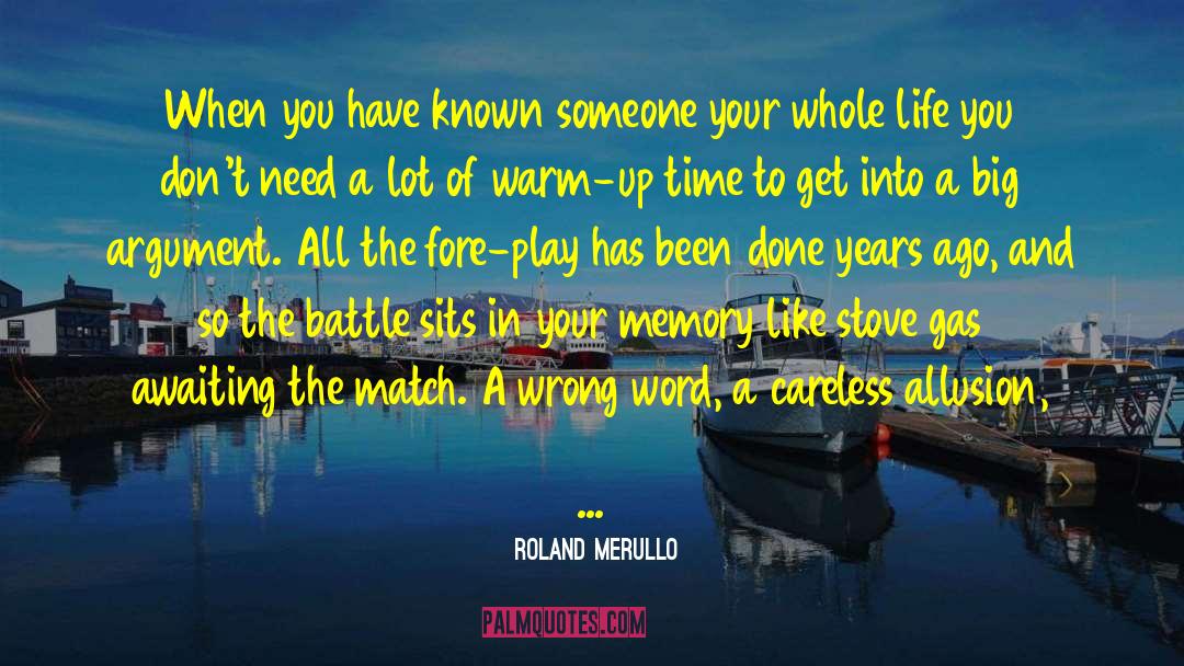 Quentin Fore quotes by Roland Merullo