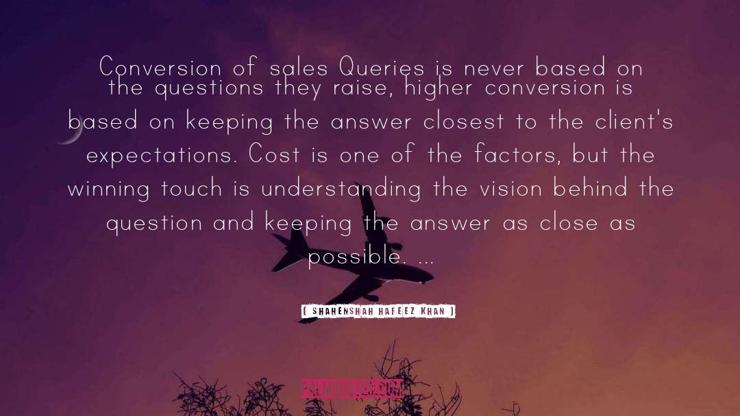 Queries quotes by Shahenshah Hafeez Khan