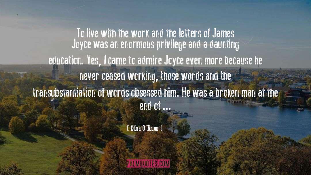 Query Letters quotes by Edna O'Brien