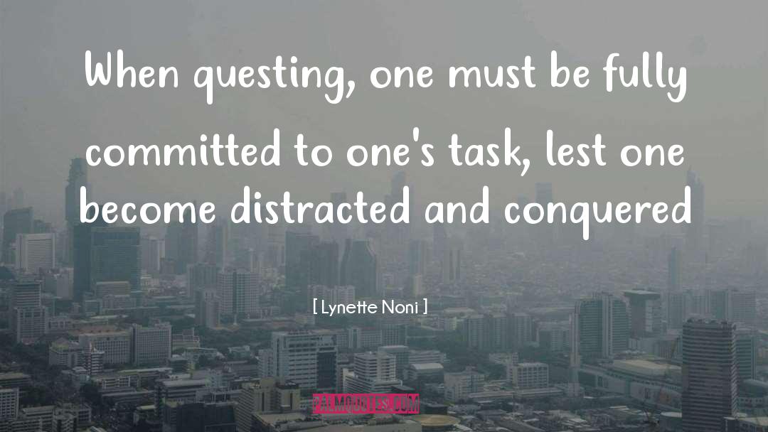 Questing quotes by Lynette Noni