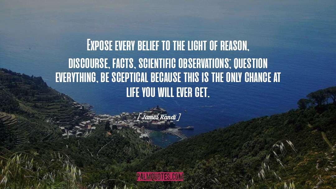 Question Everything quotes by James Randi