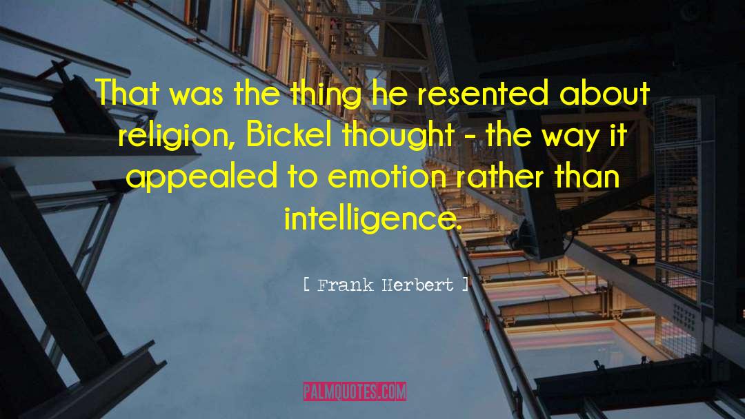 Questioning Religion quotes by Frank Herbert