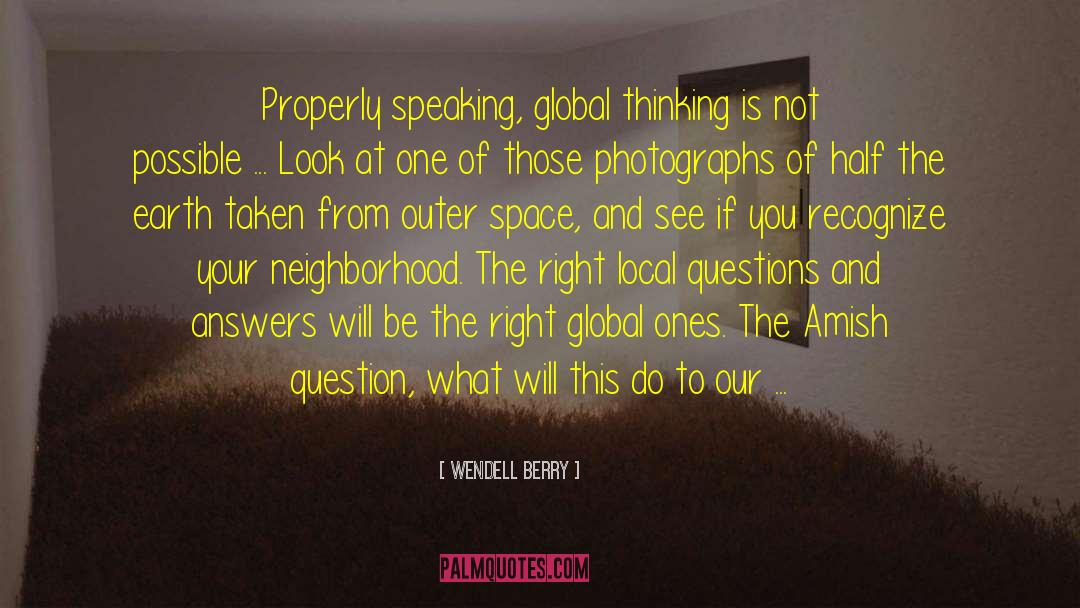 Questions And Answers quotes by Wendell Berry