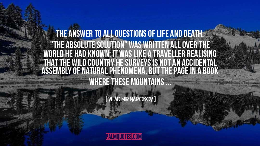 Questions Of Life quotes by Vladimir Nabokov