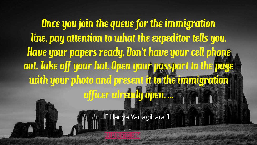 Queue quotes by Hanya Yanagihara