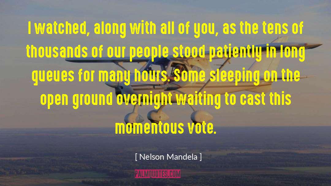 Queues quotes by Nelson Mandela