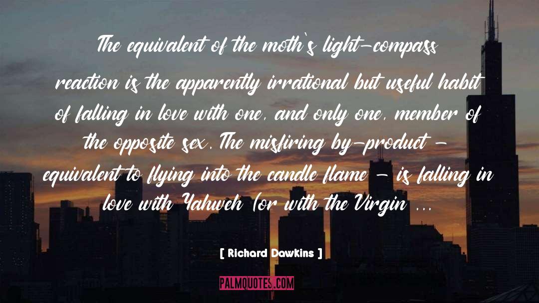 Quick Falling In Love quotes by Richard Dawkins