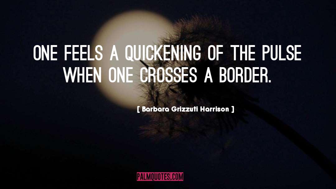 Quickening quotes by Barbara Grizzuti Harrison