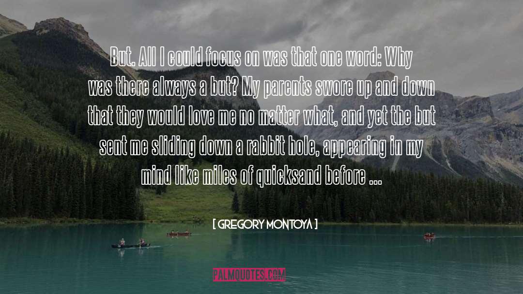 Quicksand quotes by Gregory Montoya