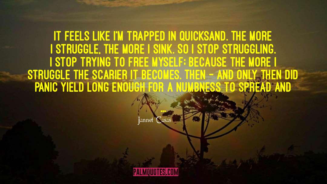 Quicksand quotes by Jannet Casas