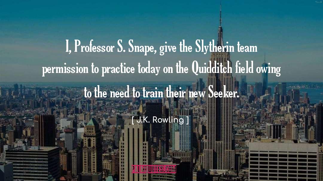 Quidditch quotes by J.K. Rowling