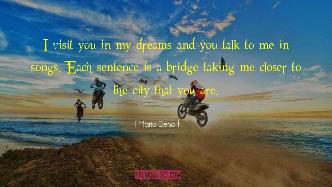 Quiereme Lyrics quotes by Maria Elena