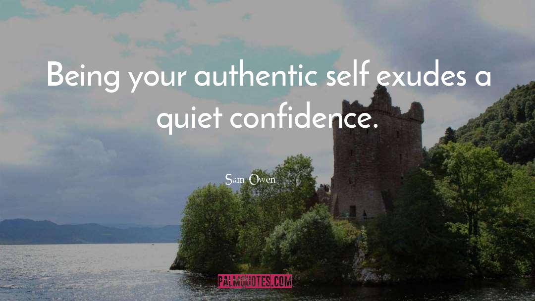 Quiet Confidence quotes by Sam Owen