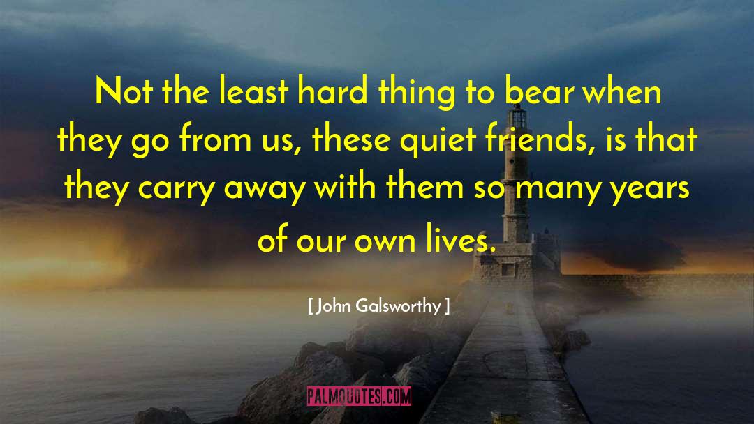 Quiet Confidence quotes by John Galsworthy