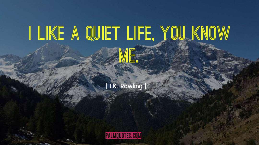 Quiet Life quotes by J.K. Rowling