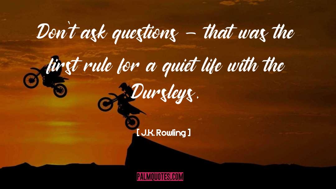 Quiet Life quotes by J.K. Rowling