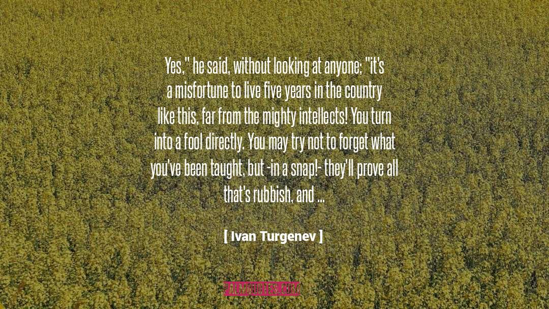 Quiet Men quotes by Ivan Turgenev