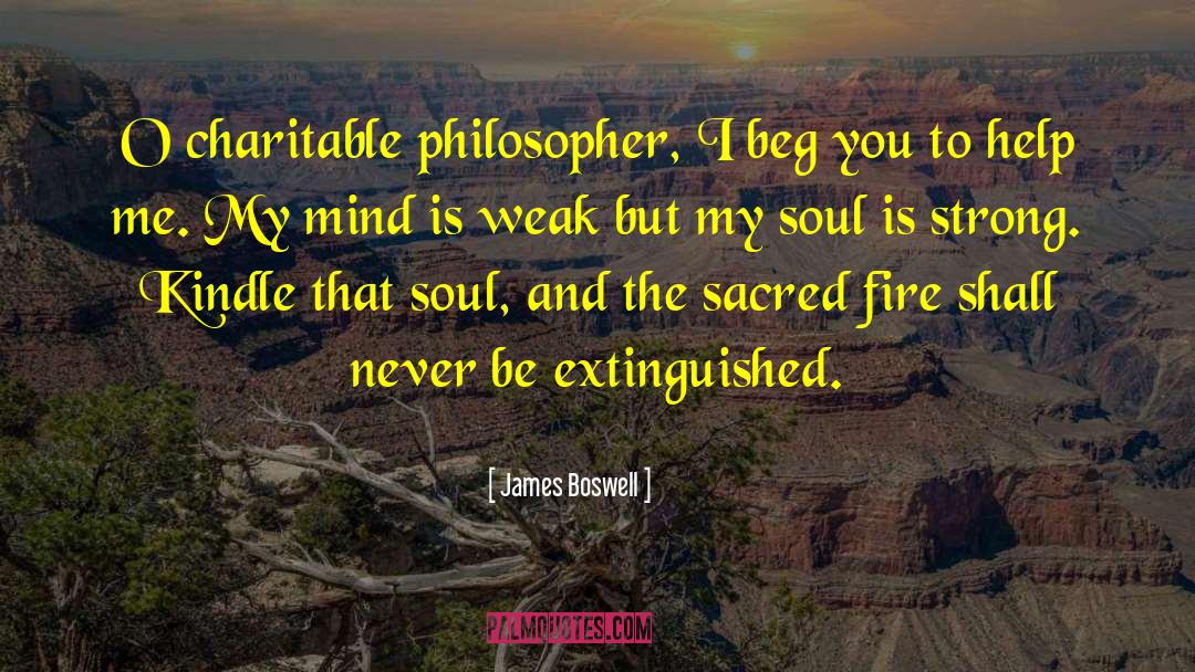 Quiet Mind quotes by James Boswell
