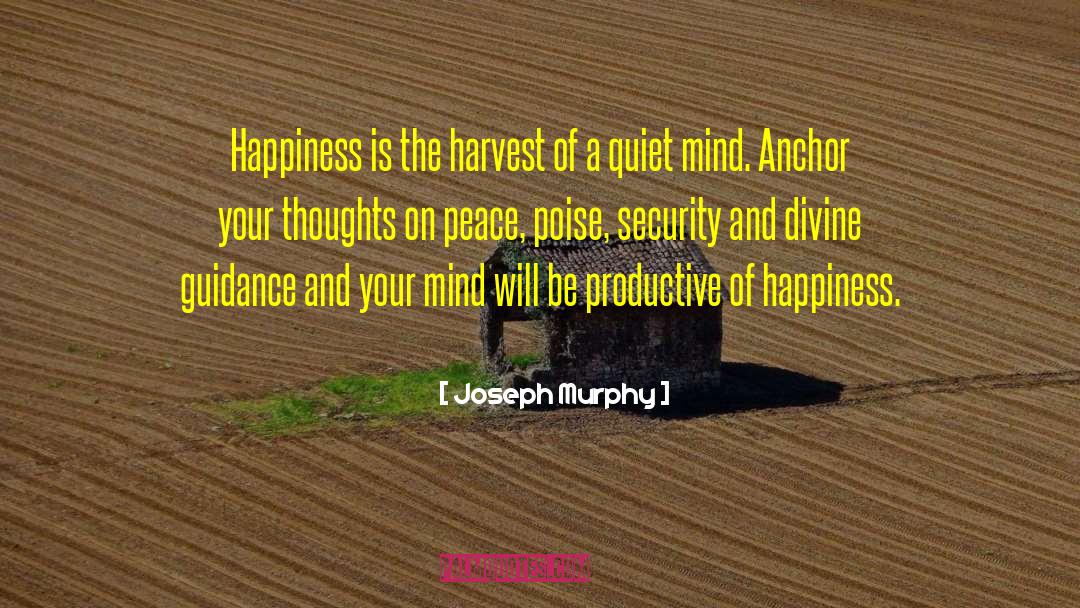 Quiet Mind quotes by Joseph Murphy