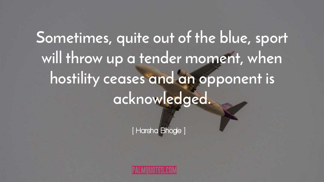 Quiet Moments quotes by Harsha Bhogle