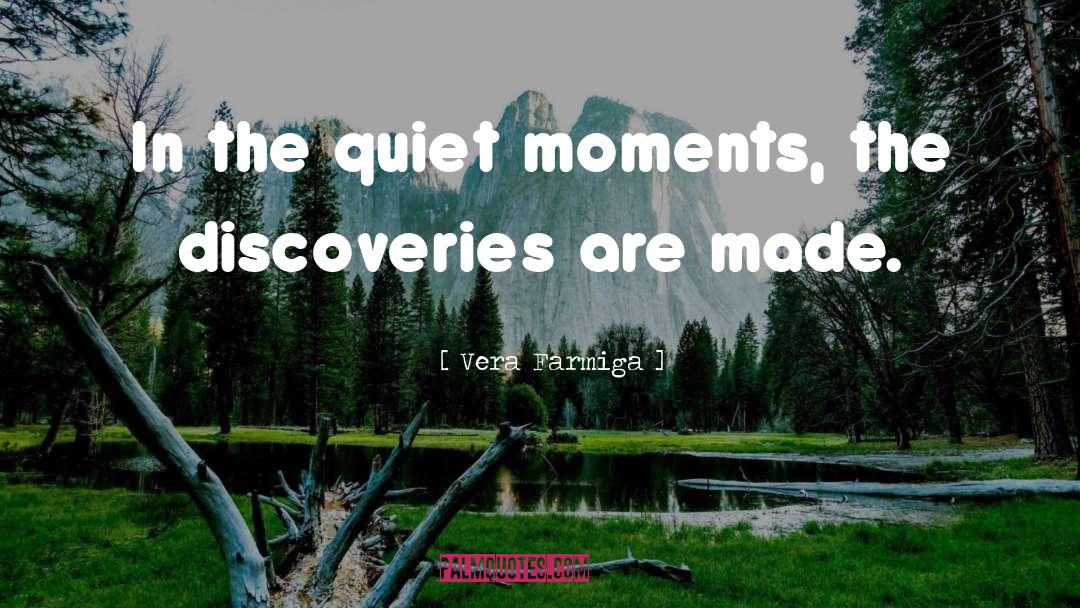 Quiet Moments quotes by Vera Farmiga