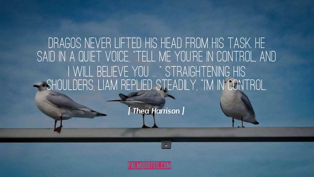 Quiet Voice quotes by Thea Harrison