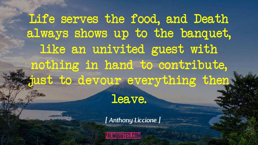 Quinceaneras Banquet quotes by Anthony Liccione
