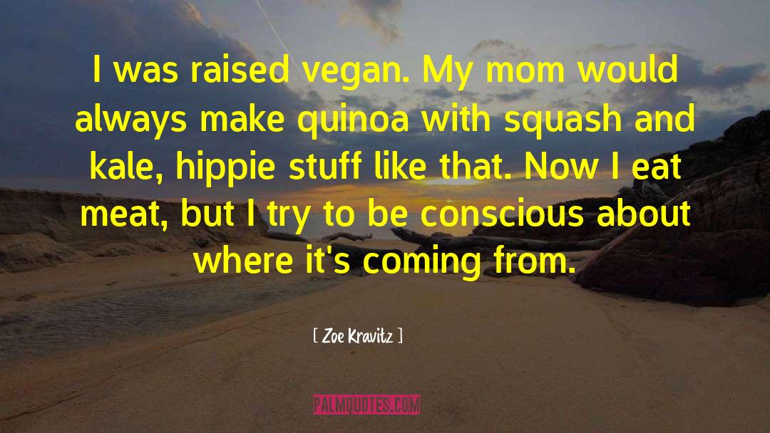 Quinoa quotes by Zoe Kravitz