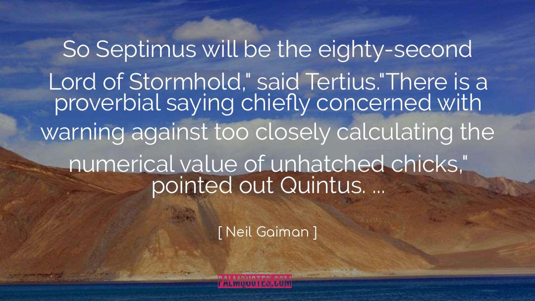 Quintus quotes by Neil Gaiman