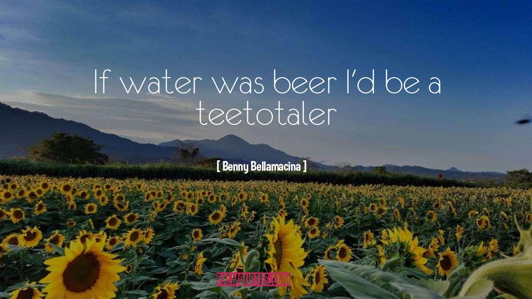 Quirky Pub quotes by Benny Bellamacina