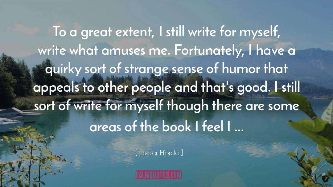 Quirky quotes by Jasper Fforde