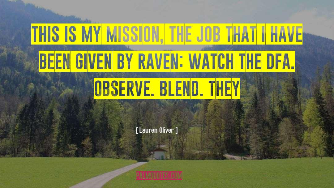 Quit Job quotes by Lauren Oliver
