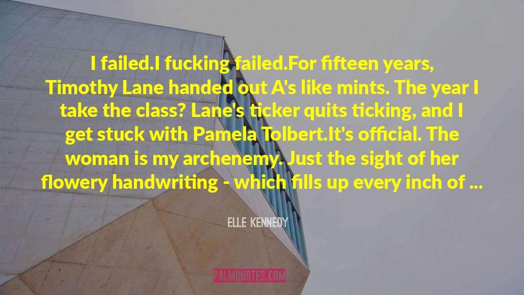 Quits quotes by Elle Kennedy