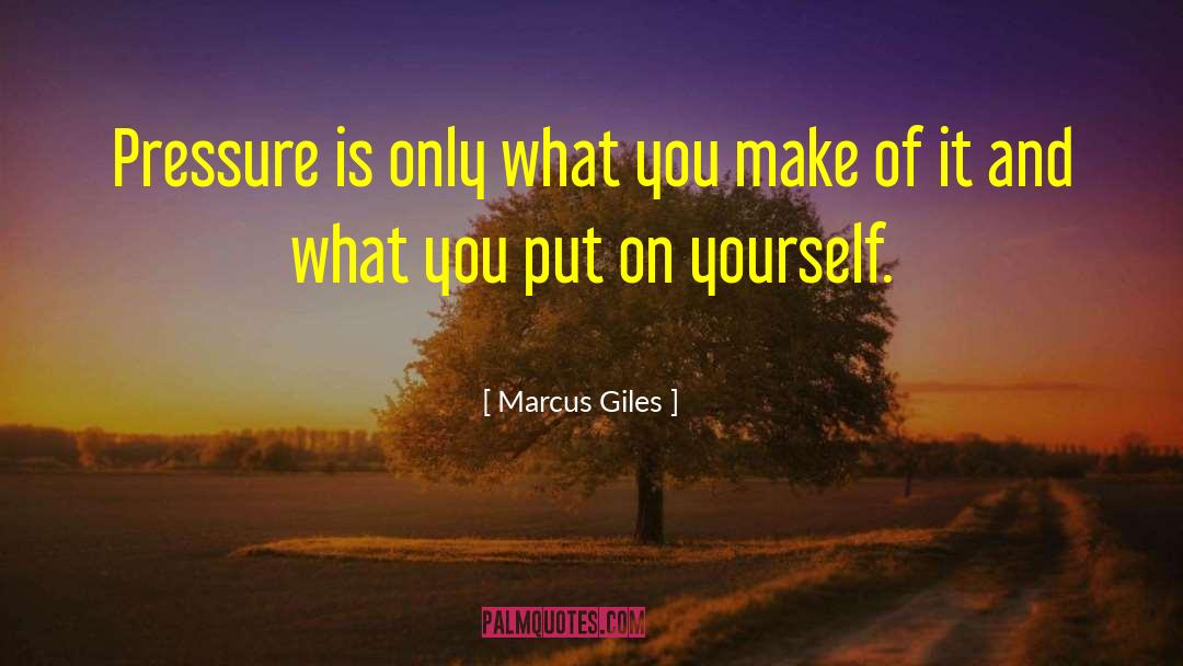 Quitting On Yourself quotes by Marcus Giles
